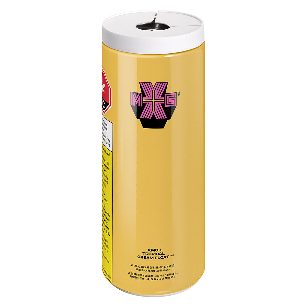 XMG+ - Tropical Cream Float 10mg THC + 10mg CBG + Guarana - Tropical Cream Float THC + CBG + Guarana 355ml Beverages